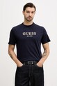 Guess t-shirt bawełniany regular granatowy M5BI09.K8FQ4