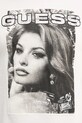 Guess t-shirt bawełniany M5BI53.KBW41 beżowy