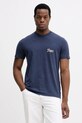 Odzież Guess t-shirt bawełniany M5BI70.I3Z14 granatowy