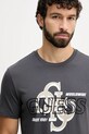 Guess t-shirt bawełniany szary M5BI72.I3Z14