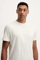 EA7 Emporio Armani t-shirt bawełniany beżowy AF10375.7M000898