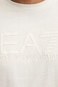 EA7 Emporio Armani t-shirt bawełniany AF10375.7M000898 beżowy