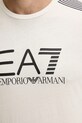 EA7 Emporio Armani t-shirt bawełniany AF10375.7M000961 beżowy