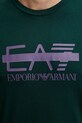 EA7 Emporio Armani t-shirt bawełniany AF10375.7M001129 turkusowy