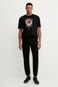 EA7 Emporio Armani t-shirt bawełniany AF10441.7M000774 czarny AW25