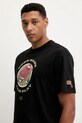 EA7 Emporio Armani t-shirt bawełniany czarny AF10441.7M000774