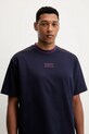 EA7 Emporio Armani t-shirt bawełniany granatowy AF12957.7X000404
