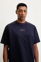 EA7 Emporio Armani t-shirt bawełniany granatowy AF12957.7X000404