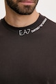 EA7 Emporio Armani t-shirt bawełniany AF13244.7X000147 brązowy