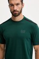 EA7 Emporio Armani t-shirt zielony AF13956.7M000656