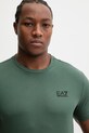 EA7 Emporio Armani t-shirt bawełniany zielony PJVPZ.8NPT25