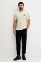 EA7 Emporio Armani t-shirt bawełniany AF10375.7M000956 beżowy AW25
