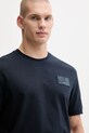 Бавовняна футболка EA7 Emporio Armani темно-синій AF13741.7X000127