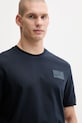 Pamučna majica EA7 Emporio Armani mornarsko plava AF13741.7X000127
