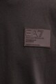 Bombažna kratka majica EA7 Emporio Armani AF13741.7X000127 rjava