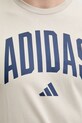 adidas t-shirt in cotone Collegiate JM6415 beige