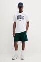 Хлопковая футболка adidas Collegiate JM6416 белый AW25