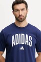 adidas t-shirt in cotone Collegiate blu JM6417
