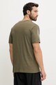 Oblečení Bavlněné tričko adidas AOP Colourblock T-Shirt JM9201 zelená