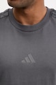 adidas tricou din bumbac AOP Colourblock T-Shirt JM9203 gri