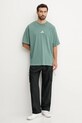 Bavlněné tričko adidas All SZN JN0610 tyrkysová AW25