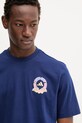 Хлопковая футболка adidas 90S CITY тёмно-синий JV8450