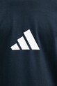 Βαμβακερό μπλουζάκι adidas x Z.N.E JW4735 σκούρο μπλε