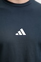adidas tricou din bumbac Essentials JW4786 bleumarin