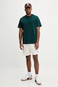 adidas t-shirt bawełniany All SZN JX5079 zielony AW25