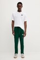 Βαμβακερό μπλουζάκι adidas JY1828 λευκό AW25