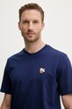 adidas pamut póló sötétkék JZ7446
