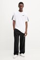 Βαμβακερό μπλουζάκι adidas Script Tee KD2258 λευκό AW25