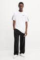 Бавовняна футболка adidas Script Tee KD2258 білий AW25