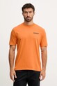 Odzież Napapijri t-shirt bawełniany S-Fiemme NP0A88T5A681 pomarańczowy