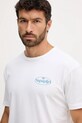 Napapijri t-shirt bawełniany S-Bradgate biały NP0A88UNMQL1