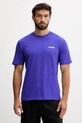 Odzież Napapijri t-shirt bawełniany S-Guide NP0A88V6B3B1 fioletowy