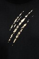 PLEIN SPORT tricou din bumbac FAEC.MTK8358.STE001N negru