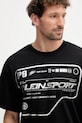 PLEIN SPORT t-shirt bawełniany czarny FAEC.MTK8373.STE001N