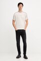 Bavlnené tričko Armani Exchange XM001360.AF10358 béžová AW25