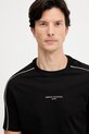 Armani Exchange t-shirt bawełniany czarny XM001360.AF10358