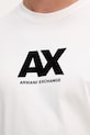 Памучна тениска Armani Exchange XM001403.AF16432 бял
