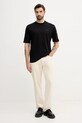 Памучна тениска Armani Exchange XM001426.AF10362 черен AW25