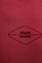 Armani Exchange t-shirt bawełniany XM001442.AF10358 bordowy