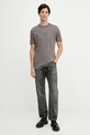 Armani Exchange t-shirt bawełniany XM001442.AF10358 szary AW25