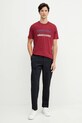 Tričko Armani Exchange XM001444.AF10358 burgundské AW25