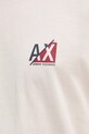 Бавовняна футболка Armani Exchange бежевий XM001451.AF10356