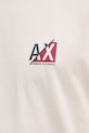 Pamučna majica Armani Exchange bež XM001451.AF10356