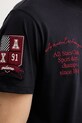 Armani Exchange t-shirt bawełniany XM001452.AF10361 granatowy