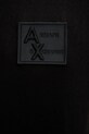 Armani Exchange tricou din bumbac XM001456.AF10358 negru