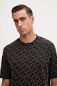 Armani Exchange t-shirt bawełniany czarny XM001897.AF10356
